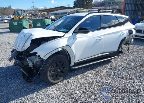 2022 Hyundai Tucson Xrt z USA, uszkodzony, nr VIN KM8JFCAE9NU108403